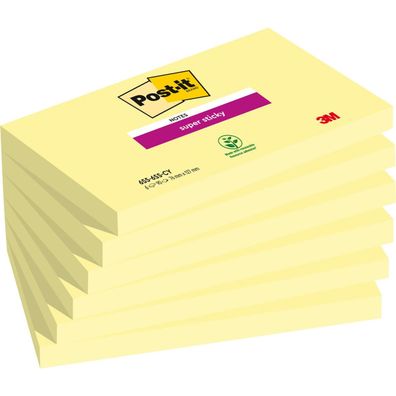 Post-it Haftnotiz 655-6SSCY-EU 127x76mm ge 6x90Bl