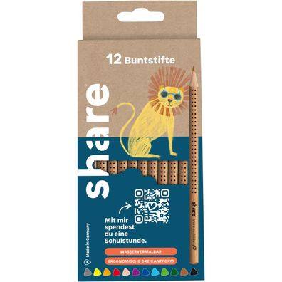 share Buntstift 4-0022-12 sort 12St