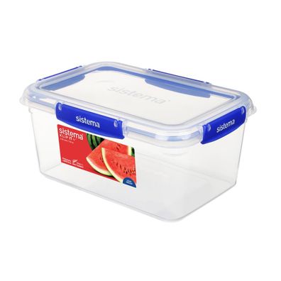 Sistema 881830 Sistema Frischhaltedose KLIP IT PLUS, 3,35 Liter, blau