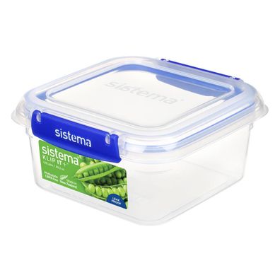 Sistema 881650 Sistema Frischhaltedose KLIP IT PLUS, 1,15 Liter, blau