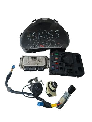 Peugeot 206 1.6 16V Motorsteuergerät Set 9648482980 0261208101 n255