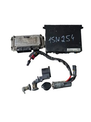 Peugeot 206 1,6 L 9638783480 Motorsteuergerät Set Bosch 0261206942