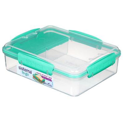 Sistema 21482 Sistema Snackbox SNACK ATTACK DUO TO GO, 975 ml