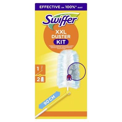 Swiffer 8700216711142 Staubmagnet XXL Starter-Set, 1 Teleskopstab