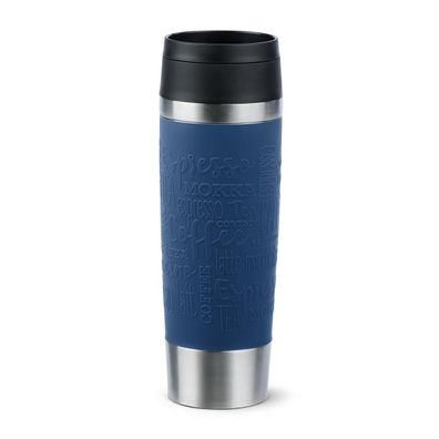 emsa N20221 Isolierbecher TRAVEL MUG Classic, 0,5 L., dunkelblau