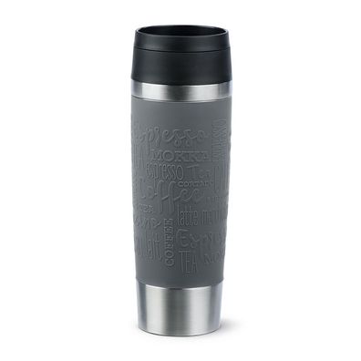 emsa N20223 emsa Isolierbecher TRAVEL MUG Classic, 0,5 L., pfeffergrau