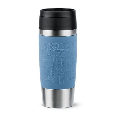 emsa N20211 emsa Isolierbecher TRAVEL MUG Classic, 0,36 L., aquablau