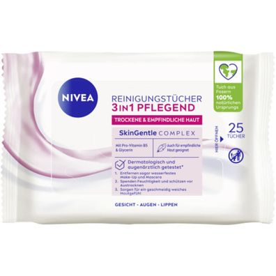 NIVEA Reinigungstuch 3in1 81906 25St