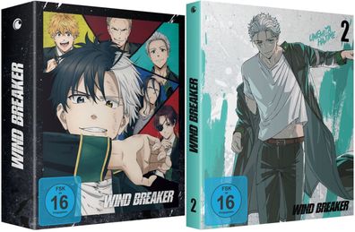 Wind Breaker - Staffel 1 - Vol.1-2 - Limited Edition - DVD - NEU