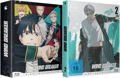 Wind Breaker - Staffel 1 - Vol.1-2 - Limited Edition - Blu-Ray - NEU