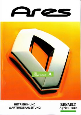 Betriebsanleitung Renault ARES 540, 550, 610, 620, 630, 640