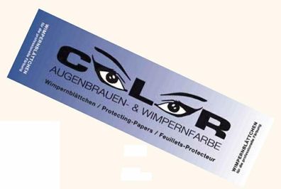 Wimpernblättchen Comair Color 96 Stück