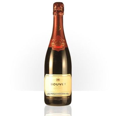 Bouvet-Ladubay Rubis Vin Mousseux Excellence DEMI-SEC 0.75 Liter