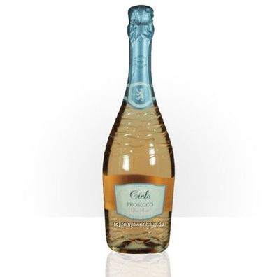 Cielo e Terra Prosecco Doc Rose DEMI SEC Blue Collection 0.75 Liter