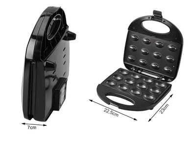 Elektrischer Nussbäcker Toaster für Nüsse 12 Stk. Kuchen Gebäck