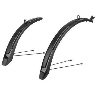 Schutzblechverlängerung Polisport MTB 26"-29" 65mm - Schwarz
