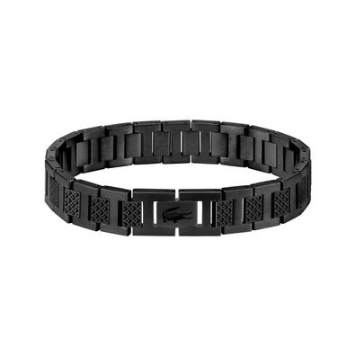Lacoste - 2040119 - Armband - Herren - schwarz - 19cm - Metropole