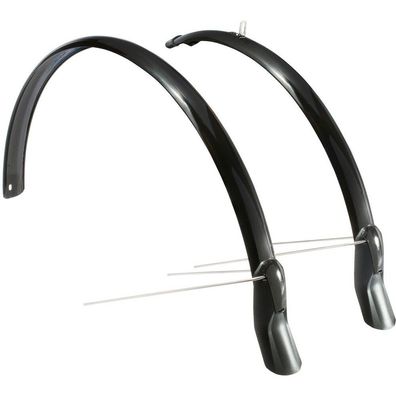 Schutzblech Satz Eurofender Scatto 28" x 51 mm - Schwarz