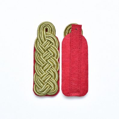 Schultergeflechte - Majorsgeflecht Flachschnur - GOLD