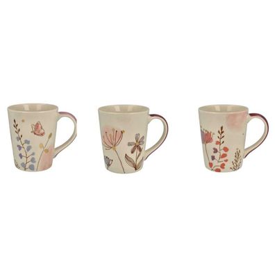 Becher "Florentina" mit Goldauflage, 3er Set - Einheit: 1 Set