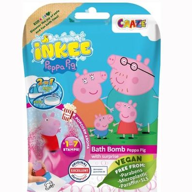 CRAZE Inkee Badebombe Peppa Pig