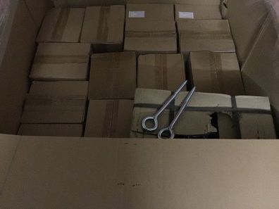 Gerüstösen Ösenschrauben Augenschraube Ringschraube verzinkt Palette 57