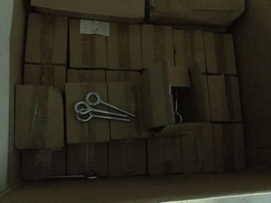 Gerüstösen Ösenschrauben Augenschraube Ringschraube verzinkt Palette 50