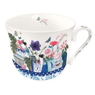 Grätz Silke Leffler Porzellan Tasse Henkeltasse Becher "Porzellanliebe"