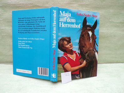 Erika Ziegler Stege Maja auf dem Herrenhof Tosa 1987 Pferde Reiten