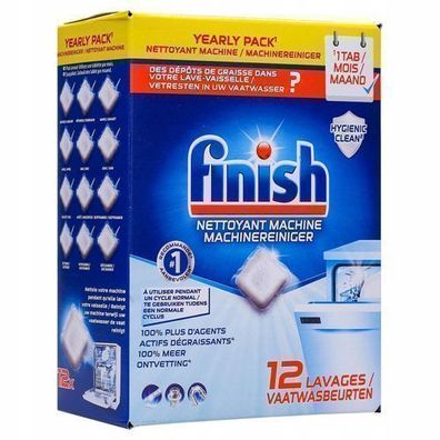 Finish Geschirrspüler Reinigungstabletten 12 Stück