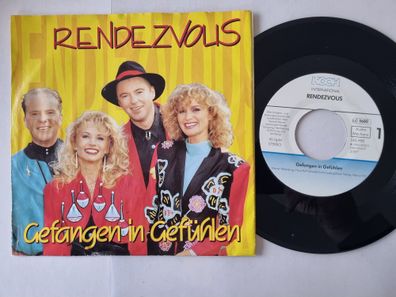 Rendezvous - Gefangen In Gefühlen 7'' Vinyl Austria/ Cover Wasserschaden