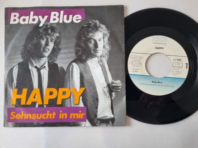 Happy = Brunner & Brunner - Baby Blue 7'' Vinyl Austria