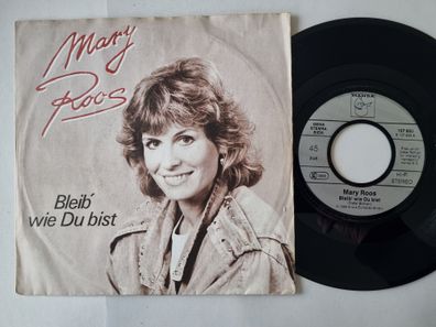Mary Roos - Bleib' wie Du bist 7'' Vinyl Germany/ Dieter Bohlen/ CV C.C. Catch