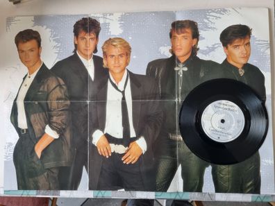 Spandau Ballet - Fight For Ourselves 7'' Vinyl UK POSTER COVER