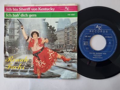 Renate Fuchs - Ich bin Sheriff von Kentucky 7'' Vinyl Germany