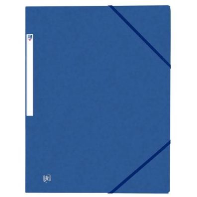 10x Oxford 400126439 Eckspannermappe Eurofolio+, DIN A4, blau