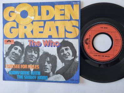 The Who - I Can See For Miles/ Maryanne With The Shaky Hand 7'' Vinyl Germany