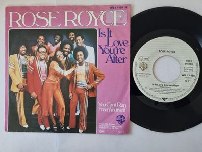 Rose Royce - Is It Love You're After 7'' Vinyl Germany