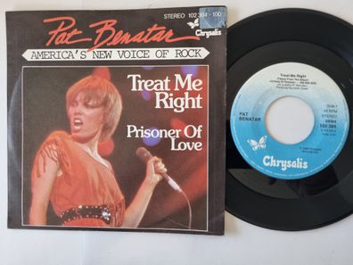 Pat Benatar - Treat Me Right 7'' Vinyl Germany