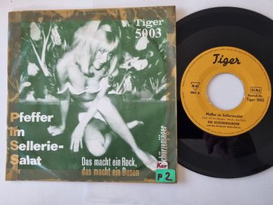 Die Schürzenjäger - Pfeffer im Selleriesalat 7'' Vinyl Germany/ WORN COVER!