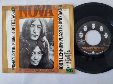 John Lennon - Woman Is The Nigger Of The World 7'' Vinyl US WORN COVER!