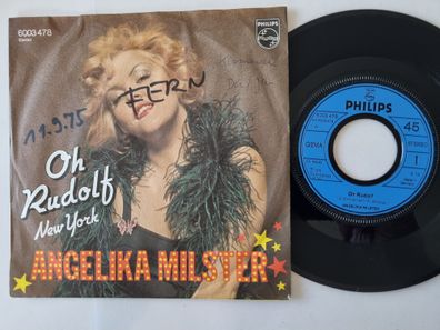 Angelika Milster - Oh Rudolf 7'' Vinyl Germany