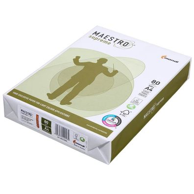 mondi 9407A80S Kopierpapier Maestro supreme DIN A4 80 g/qm 500 Blatt