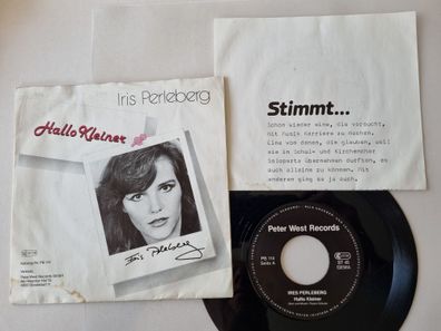 Iris Perleberg - Hallo Kleiner 7'' Vinyl Germany