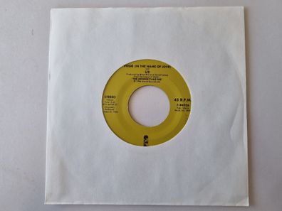 U2 - Pride (In The Name Of Love)/ I Will Follow 7'' Vinyl US