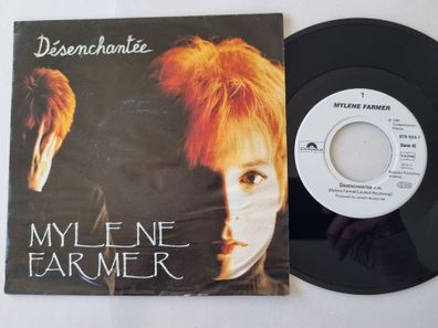Mylène Farmer - Désenchantée 7'' Vinyl Germany WORN COVER!