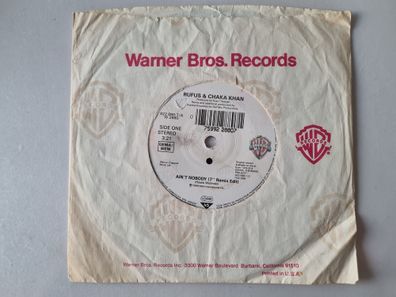 Rufus & Chaka Khan - Ain't Nobody (7'' Remix Edit) 7'' Vinyl Germany