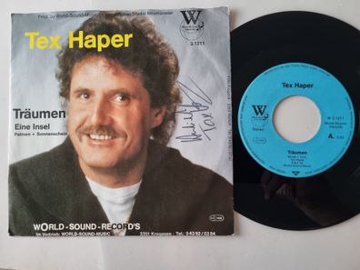 Tex Haper - Träumen 7'' Vinyl Germany Signiert/ MIT Autogramm