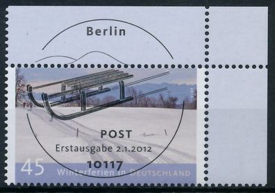 BRD BUND 2012 Nr 2904 ESST zentrisch gestempelt ECKE-ORE XA0D8F6