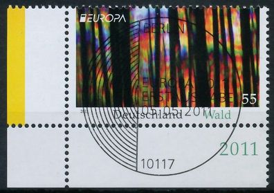 BRD BUND 2011 Nr 2864 ESST zentrisch gestempelt ECKE-ULI XA0D9E2